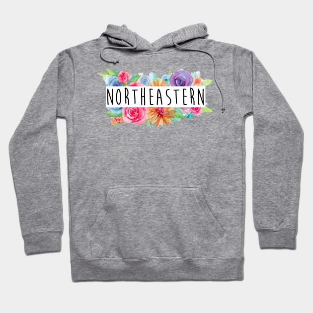 Northeastern University Hoodie by aterkaderk